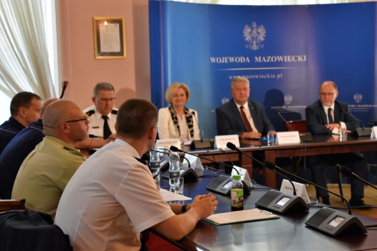 Start akcji „Bezpieczne wakacje 2019” – działania mazowieckich służb