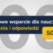 Pytania i odpowiedzi dotyczące rządowego wsparcia 500 zł dla nauczycieli