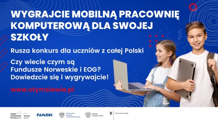 Startuje konkurs dla szkół na cyfrową pracę plastyczną poświęconą Funduszom Norweskim i EOG