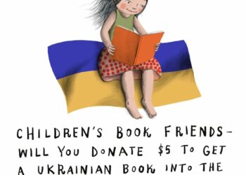 Akcja zbiórki funduszy na książki dla dzieci z Ukrainy wzbudza zainteresowanie świata.