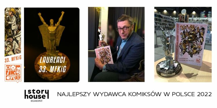 Egmont Polska najlepszym wydawcą komiksów w Polsce. Nagrody przyznane na gali 33. Międzynarodowego Festiwalu Komiksu i Gier