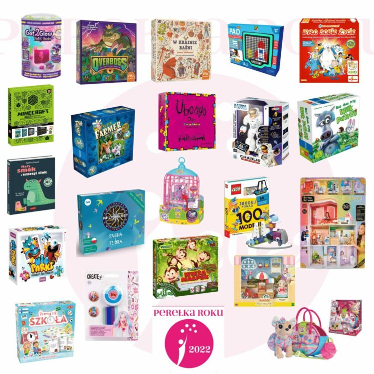 PEREŁKI 2022 – Czytelnicy i Fani magazynu Świat Zabawek wybrali najciekawsze prezenty pod choinkę